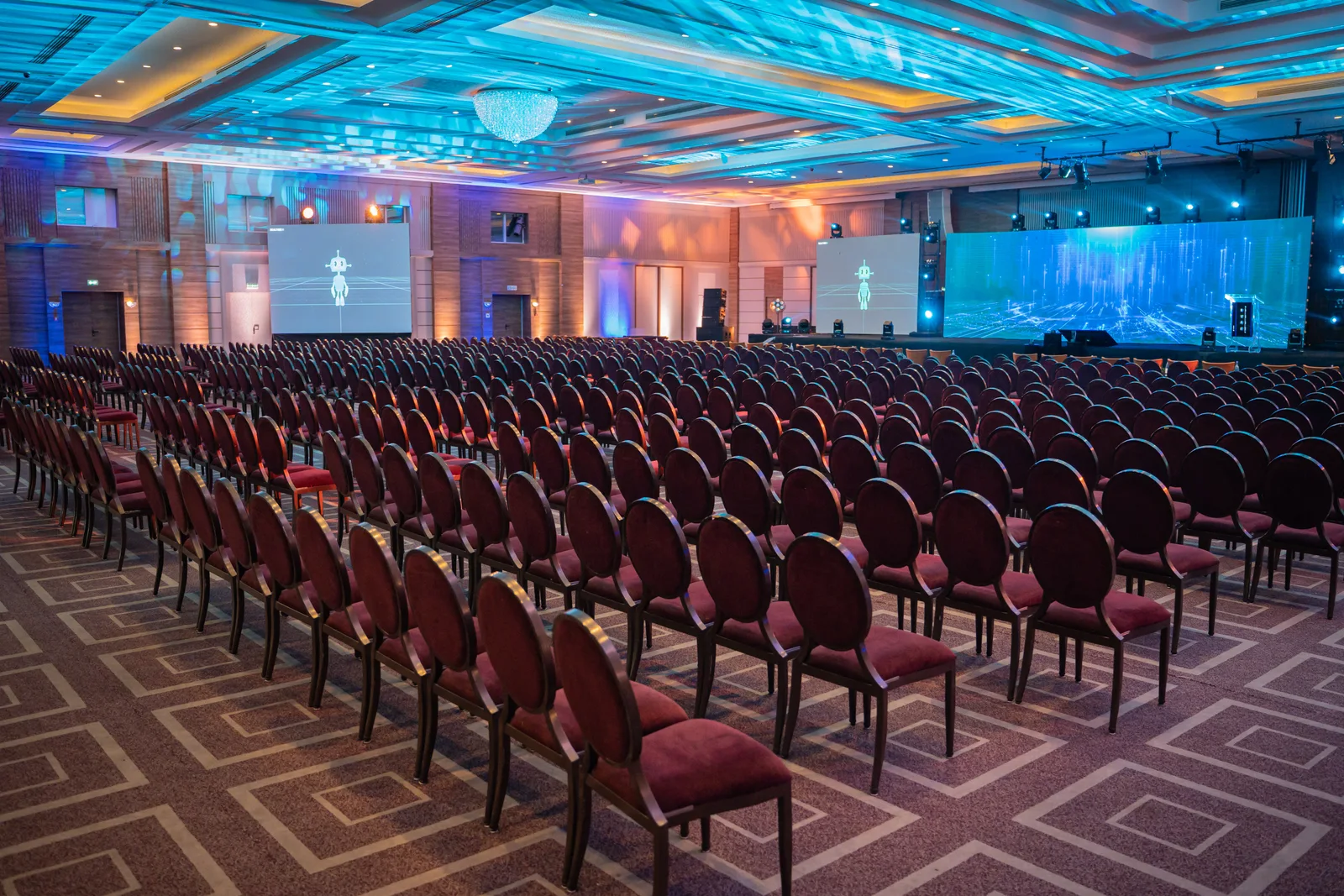 Scénographie et installation du BIG Event